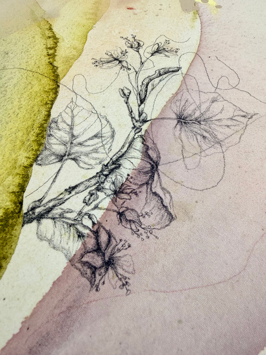 LIGHT THROUGH LEAVES - Kunstdruck