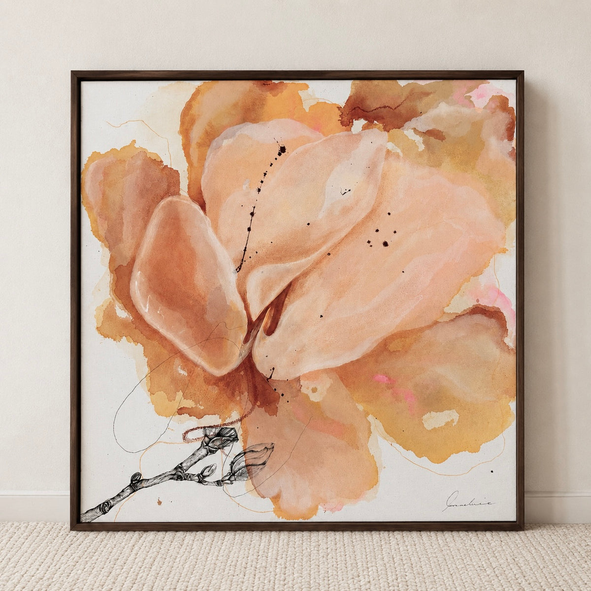 GROUNDING BLOOM - Kunstdruck