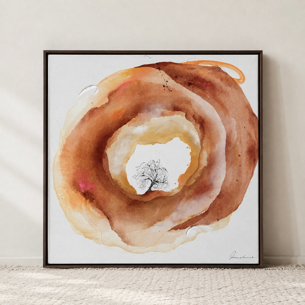 BLOOMING SILENCE - Kunstdruck