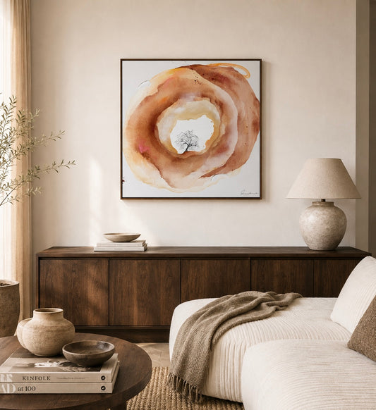 BLOOMING SILENCE - Kunstdruck