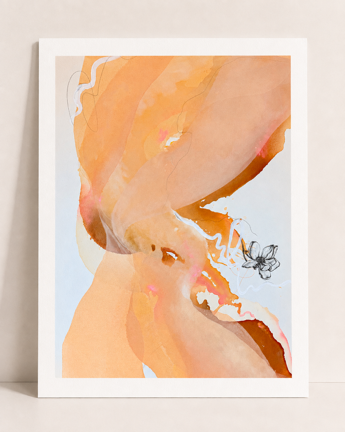BLOOMING TIDE - Kunstdruck