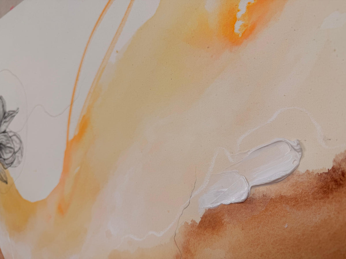 EMBRACED BLOOM - Kunstdruck