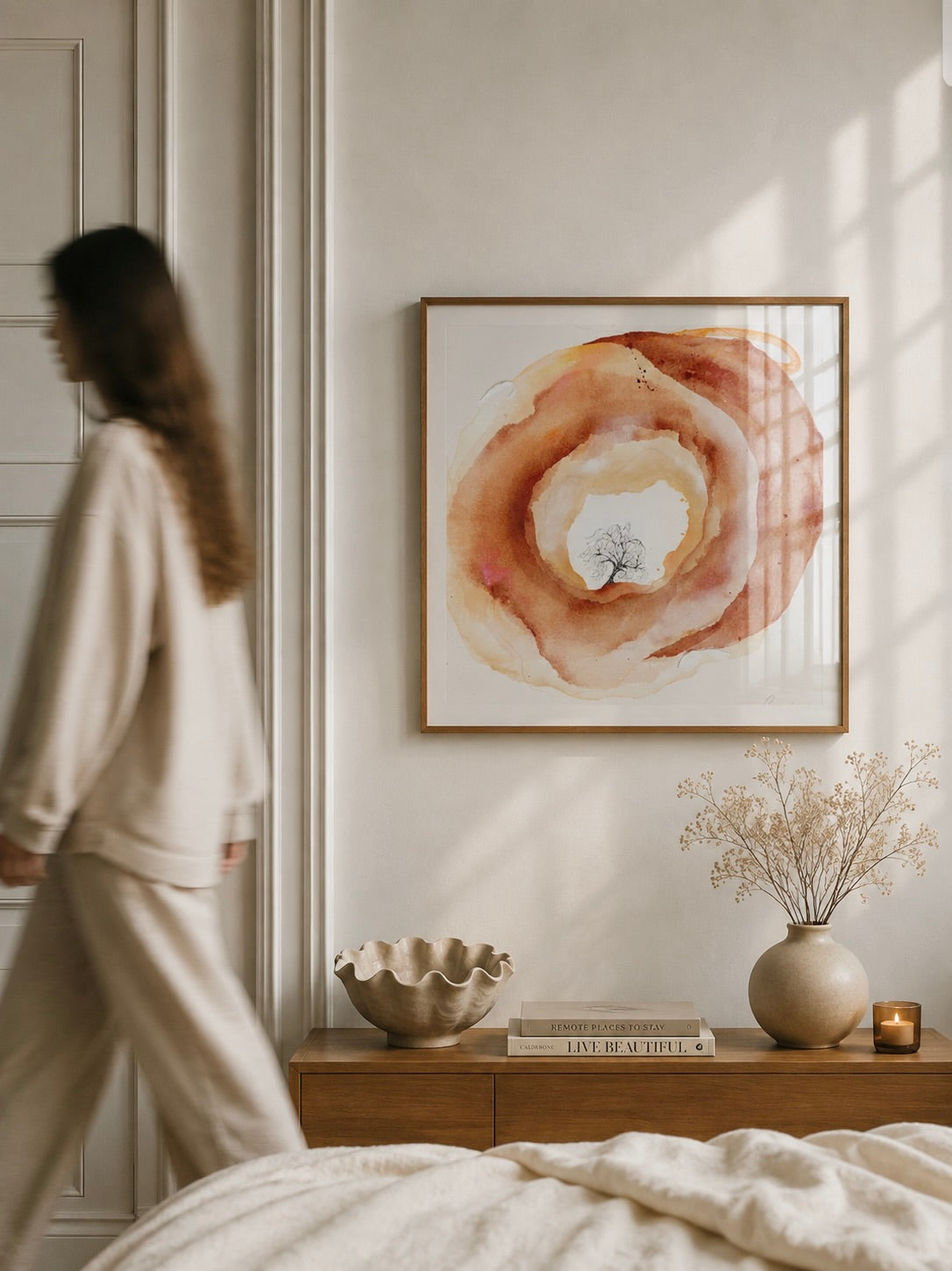 BLOOMING SILENCE - Kunstdruck