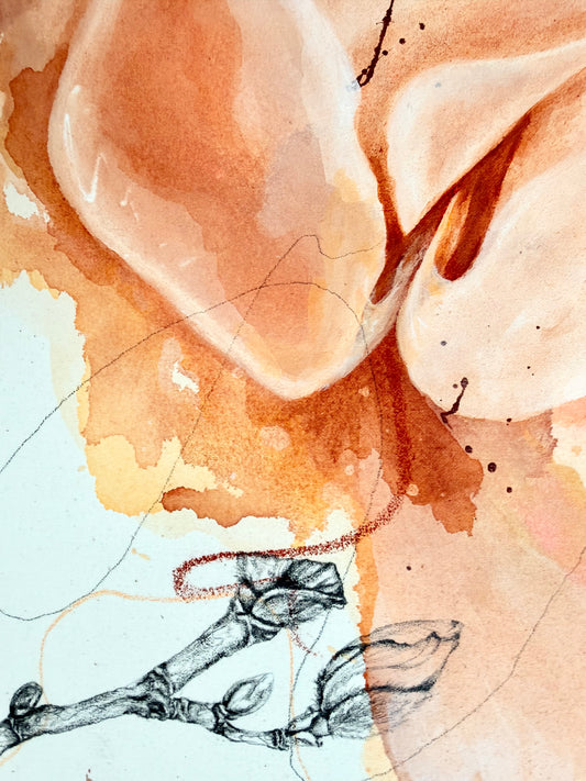 GROUNDING BLOOM - Kunstdruck